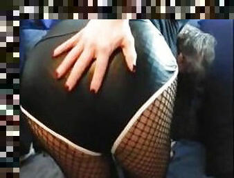 I Cum: Fishnets, Shorts and Boots Edition