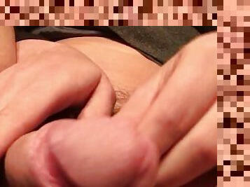 Masturbation after 2 weeks antitestosterone and transparent sissy sperm