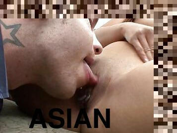 asiático, traseiros, cona-pussy, babes, chupanços, tiro-ao-alvo, interracial, japonesa, facial, belíssimo