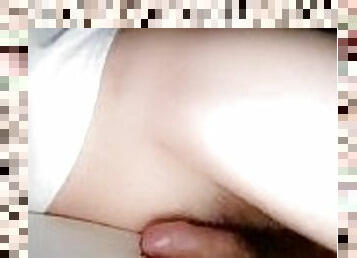 masturbation, amatör, tonåring, massage, ensam