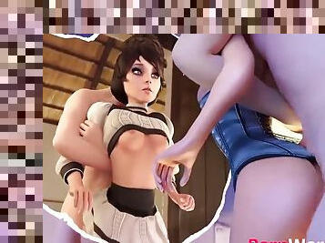 This bioshock naughty 3d elizabeth loves a huge thick cock