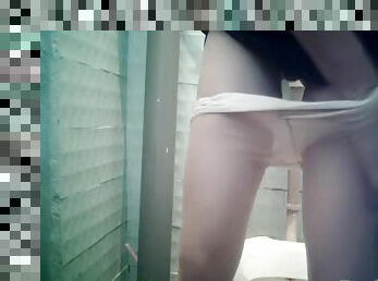 collants, pisser, cam, voyeur, culotte, toilette, caché