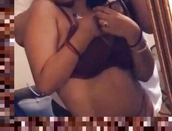 Sexy Latina girl from Snapchat sucks dick
