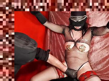 culo, tetas-grandes, juguete, sadomasoquismo, medias, fetichista, bondage