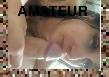 chatte-pussy, amateur, anal, fellation, ejaculation-sur-le-corps, énorme-bite, maison, couple, serrée, italien