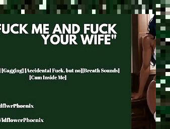 FUCK ME AND FUCK YOUR WIFE -ASMR AUDIO ROLEPLAY