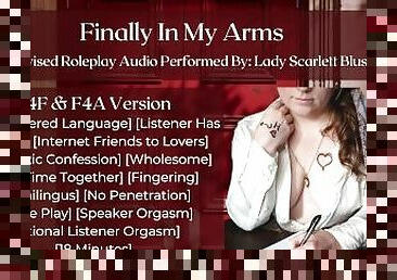 F4F Audio Roleplay - A Romantic Confession From Your Internet Friend - Friends to Lovers Improv