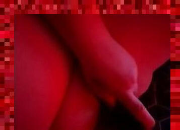 zadok, masturbácia, orgazmus, striekanie-squirt, amatérske, milfka, bbw, semeno, sólo, bruneta