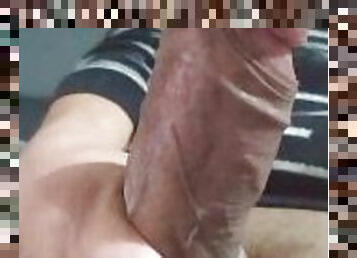 My hard and hot cock cumming