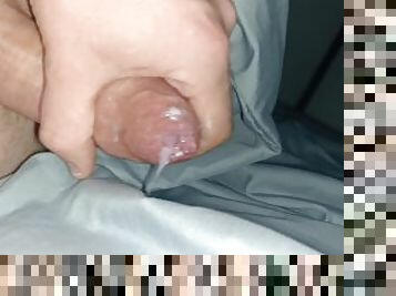 Late Night Fun With Phimosis Big Cock Closed And Tight Forskin - Coming