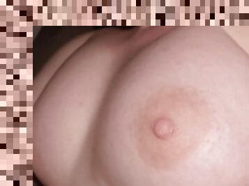 tetas-grandes, peluda, masturbación, pezones, casero, natural, hermana, tetas, de-cerca, chupando