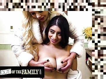 OUT OF THE FAMILY - HOT LESBIAN STEPMOMS COMPILATION! Nina Elle, Violet Myers, and Aaliyah Love