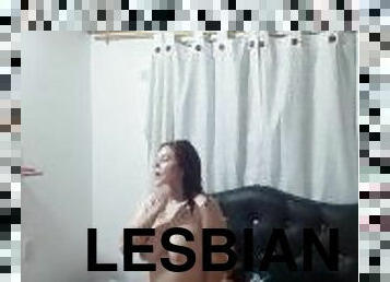 I get out of the shower wanting to have lesbian sex.