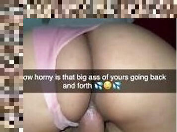 Your girlfriend is fucking on Snapchat