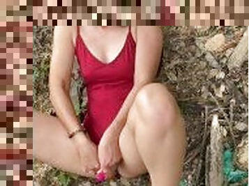 orgasmo, público, squirting, amateur, lesbiana, juguete, pequeñita, realidad