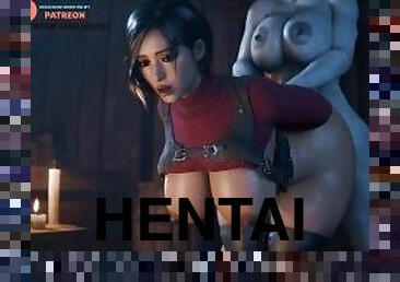 Ada Wong Fucked By Futanari Lady Dimitrescu In House - Resident Evil Futa Hentai Animation 4K 60Fps