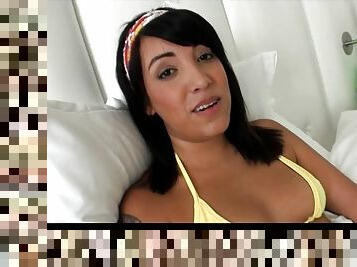Mofos - slutty latina girlfriend is able bounce her ass