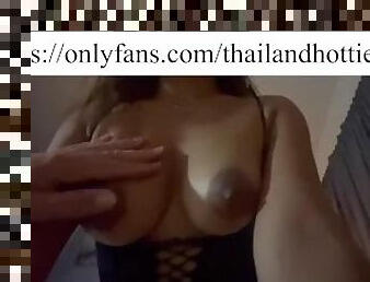 Thailand hottie comes home with me