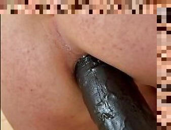 BBC Dildo tryout