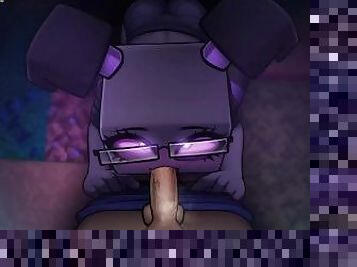 Minecraft Horny Craft - Part 46 Endergirl Sucking A Big Dick! By LoveSkySanHentai