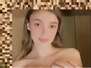 Onlyfans Leak Teen Babe Busty Striptease Amateur Brunette