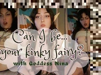 Elf Fairy Girl Rides Wand and Then You POV