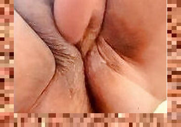 squirting, amateur, maduro, lesbiana, juguete, regordeta, a-solas