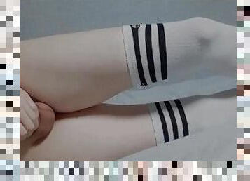 asiatique, collants, anal, ados, jouet, gay, japonais, branlette, pieds, bas