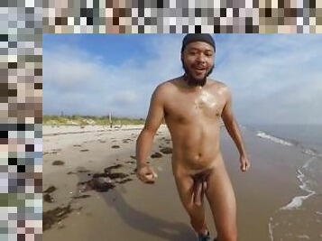 nudist, javno, velik-penis, gej, plaža, fetiš, solo, migljanje, kurac, fleširanje