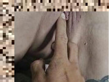 röv, fitta-pussy, kvinnligt-sprut, amatör, milf, hemmagjord, avrunkning, par, bbw, fingerknull