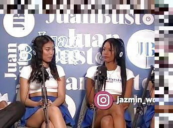 Jazmine and her girlfriends work as a hot threesome  Juan Bustos Podcast