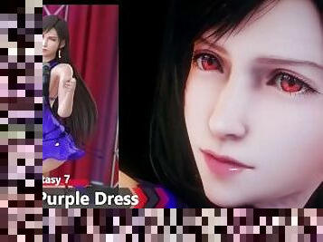 Final Fantasy 7 - Tifa (New Version) × Purple Dress - Lite Version