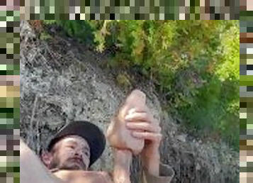 Public Outdoor Cum While Fishing