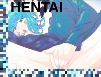 chatte-pussy, lesbienne, anime, hentai