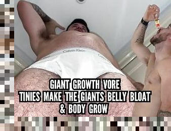 GIANT GROWTH VORE TINES MAKE THE GIANTS BELLY BLOAT & BODY GROW