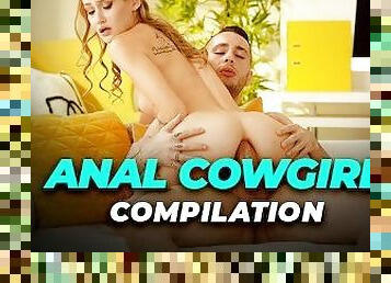 ANALTIME.XXX - HOTTEST ANAL COWGIRL COMPILATION! VERONICA LEAL, GIA DERZA, TIFFANY TATUM, & MORE!
