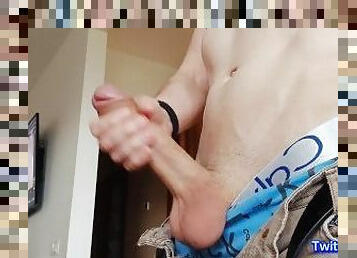 masturbation, monster, amatör, cumshot, gigantisk-kuk, gay, hemmagjord, avrunkning, juckande, pov