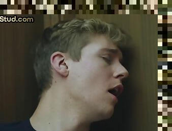 21 year old taboo twink fucked bareback by dilf stepdad after rimming