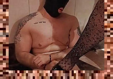 bañando, amateur, hardcore, sadomasoquismo, brasil, esclava, fetichista, ducha, bondage, amante