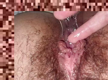 extremo, peluda, coño-pussy, latino, corrida, prieto, húmedo, calientapollas