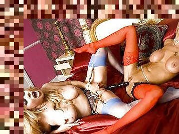 masturbación, coño-pussy, lesbiana, juguete, estrella-del-porno, sadomasoquismo, con-los-dedos, rubia, británico, bondage