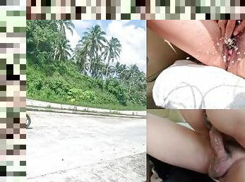 asyano, labasan, sa-labas, publiko, pagtalsik, baguhan, mga-nene, laruan, creampie, tamod