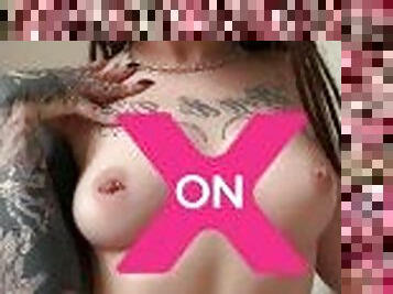 Submissive Tattooed OnlyFans Girl Wants You To Be Her Master And Order Her Around To Get Squirt