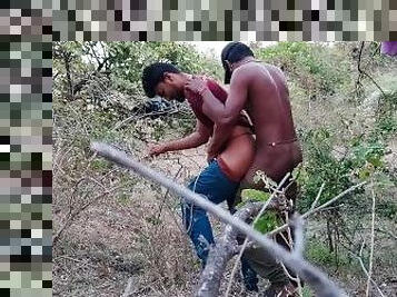 Two Hot Indian Village Boy Outdoor Fucking