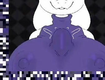 Toriel with big tits beats up bandera