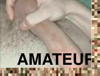 énorme, masturbation, amateur, ejaculation-sur-le-corps, énorme-bite, ados, branlette, secousses, ejaculation, horny