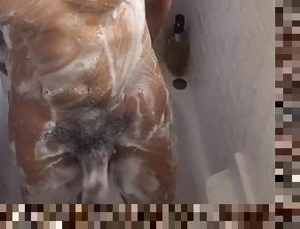 Wet Long Black Dick In Shower