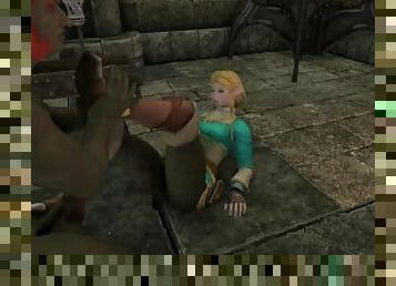Zelda TOTK destroyed by Ganondorf