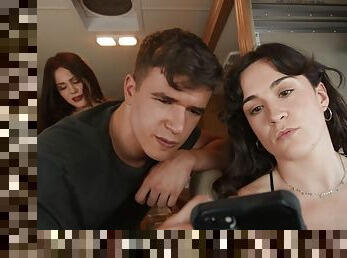 Reality Sex with Brunette Hitcher Girl who Loves Married Ass - Maverick Sun