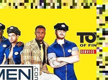 Tom Of Finland: Service Station: Bareback / MEN / River Wilson, Matthew Camp, DeAngelo Jackson